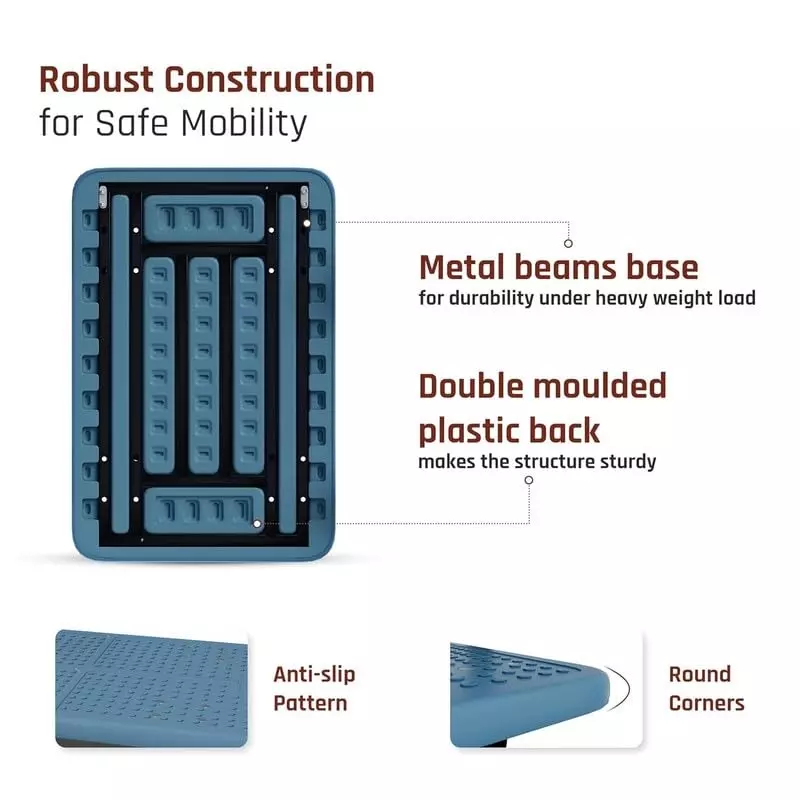 hartley-450kg-platform-trolley-360-rotating-tpr-wheels-915cm-x-585cm-heavy-duty-cushioned-grip-foldable-trolley-with-wheels-metal-beams-base-for-industrial-warehouse-office-home-use