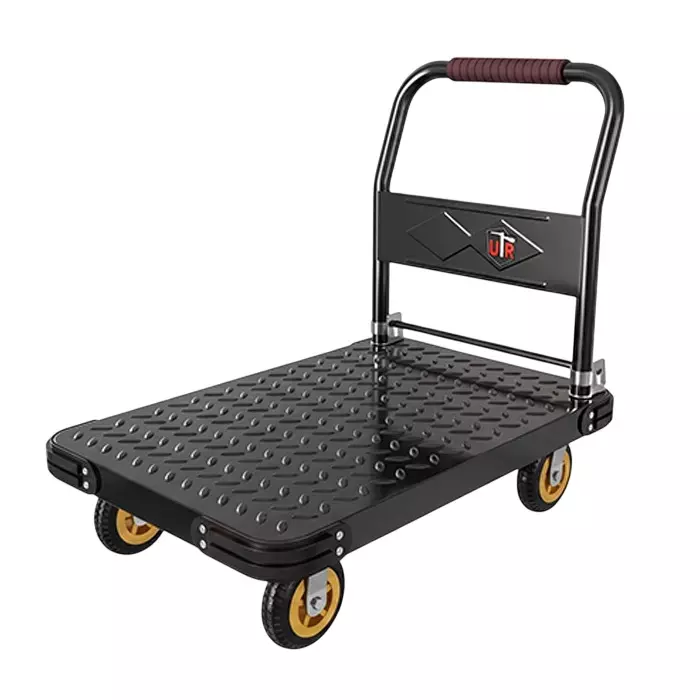 UTC Foldable Platform Trolley Metal Body, 500 Kg Load Capacity and 24x36 inch (60.96 x 91.44 cm) Size