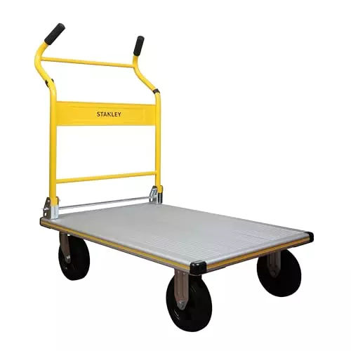 STANLEY Platform Truck 350 Kg Load Capacity 4 Wheels, SXWT-PC512