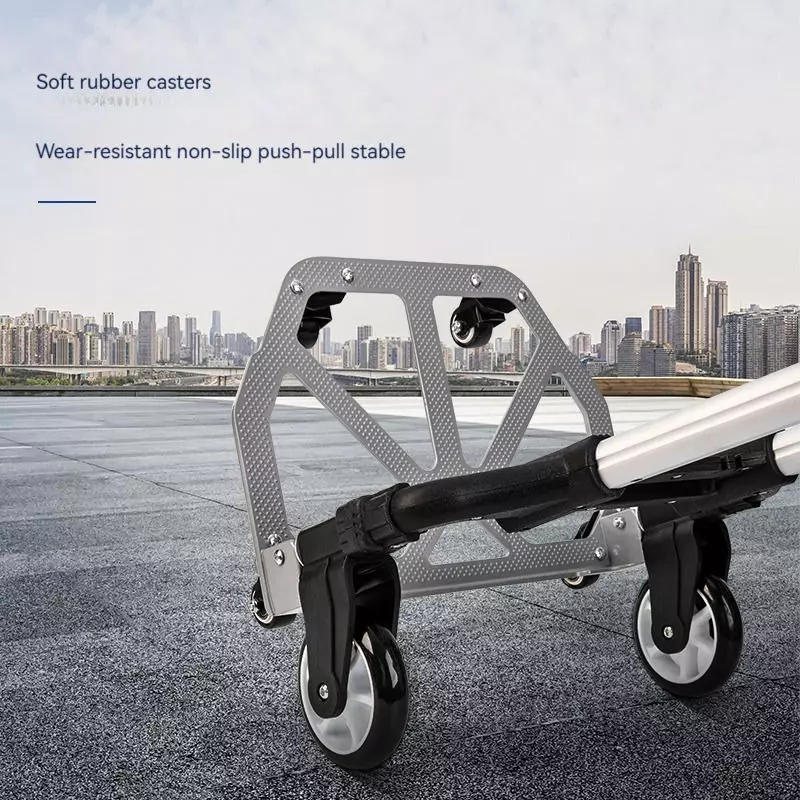 DELI Trolley Cart 645x400x70 mm, 70 Kg Load Capacity, DL431070