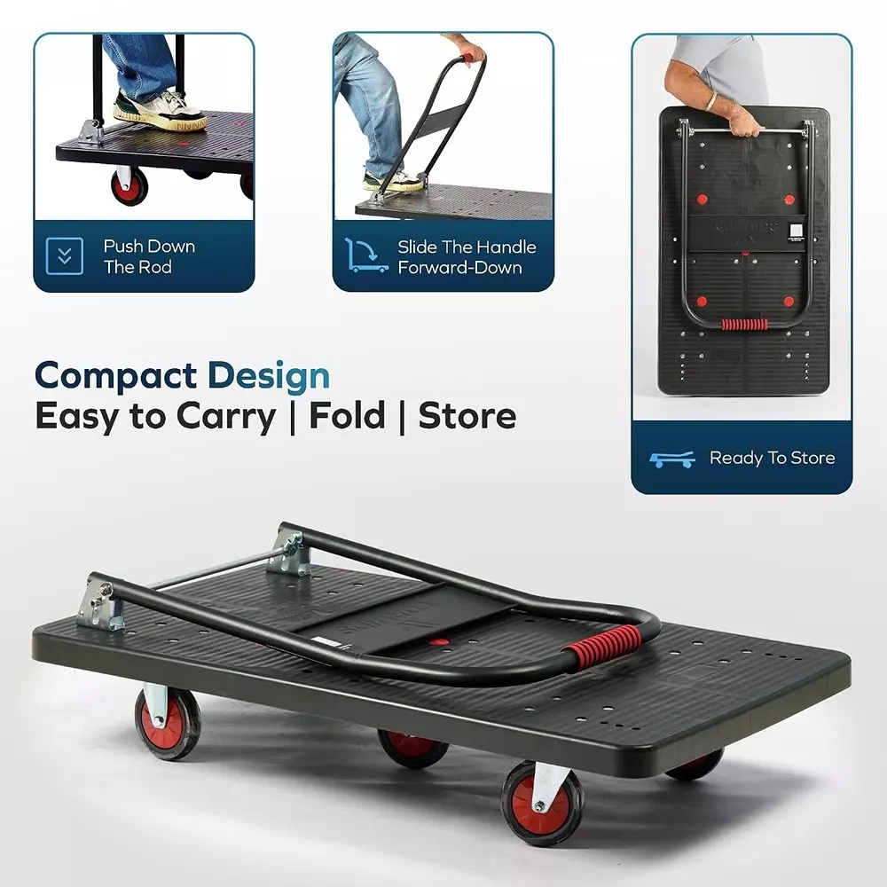 corvids-heavy-duty-foldable-hand-platform-trolley-with-4-wheels-black-600-kg-capacity-cpt-pl600