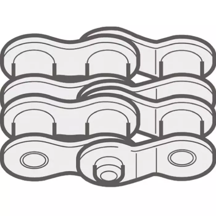 Renold (Blue Box) 06B-2 Offset Link Steel Roller Chain Link, 06B2S30 (Pack of 5)