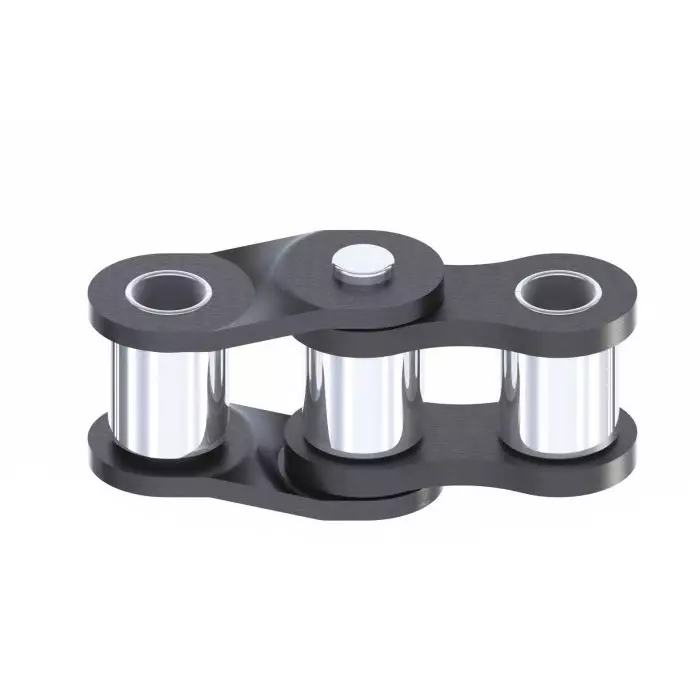 Sedis DELTA 10B-1 Offset Link Steel Roller Chain Link, 11ND7P05221 (Pack of 5)