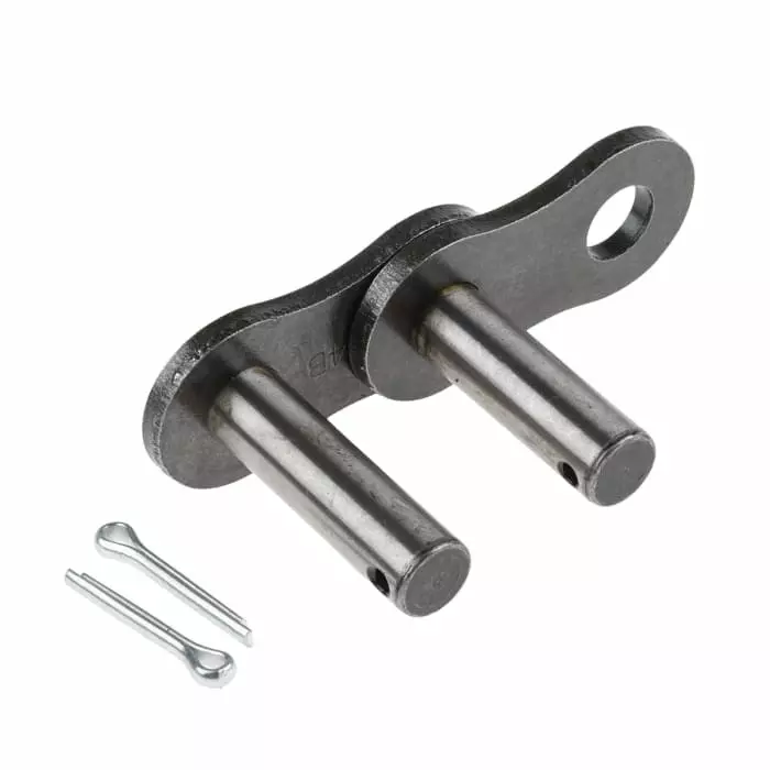 Renold SD (Red Box) 24B-1 Connecting Link Steel Roller Chain Link, SD24B1S12I (Pack of 5)