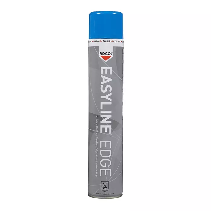 Rocol 1000/750 ml Blue Satin Line Marker Spray, 47003