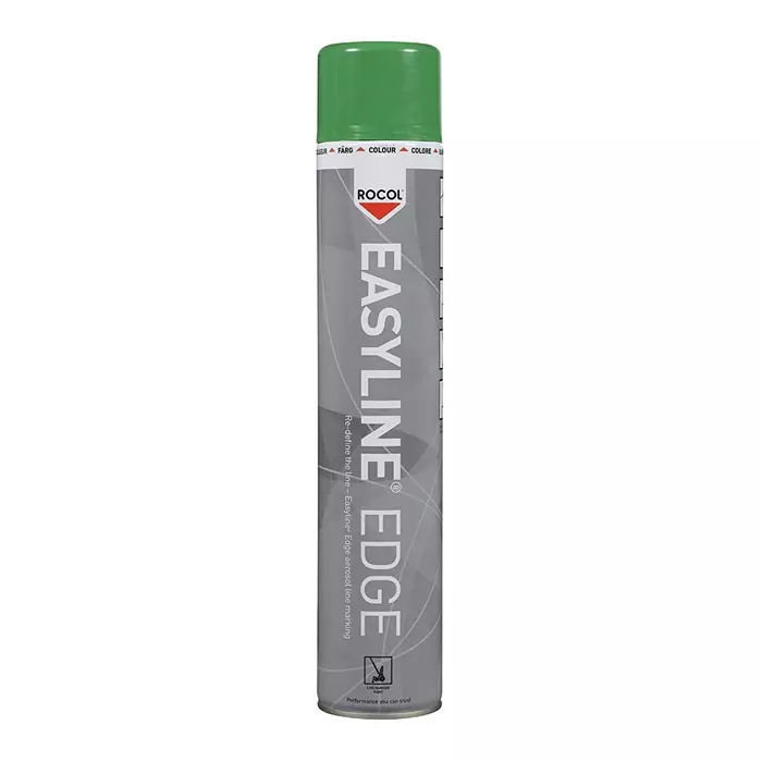 Rocol 1000/750 ml Green Satin Line Marker Spray, 47004