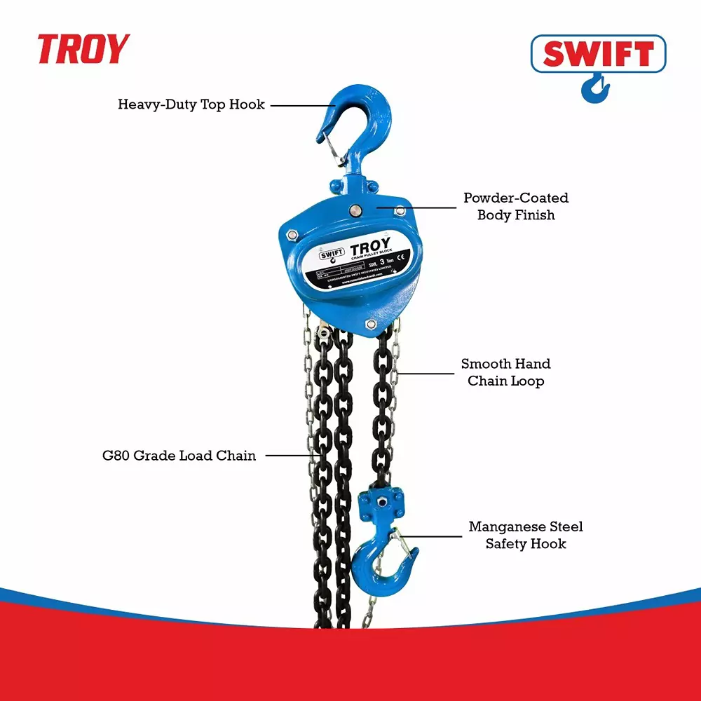swift-troy-chain-pulley-block-3000-kg-3-ton-lifting-capacity-1-no-of-fall-3-m-lifting-height