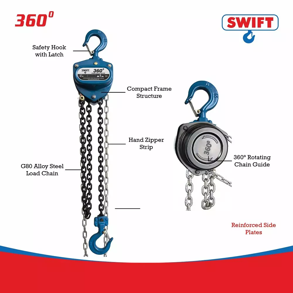 swift-360-chain-pulley-block-1000-kg-1-ton-lifting-capacity-1-no-of-fall-3-m-lifting-height