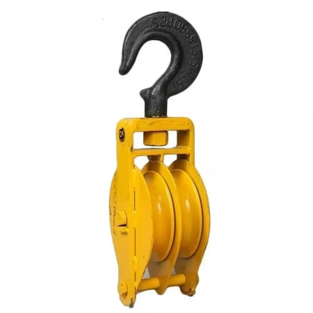 GENERIC Earth Wire Chain Pulley Block 1000 Kg (1 Ton) Lifting Capacity Cast Iron Body with Alloy Steel Chain