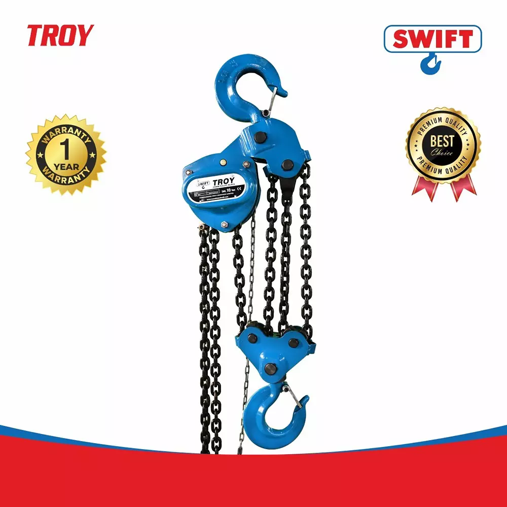swift-troy-chain-pulley-block-10000-kg-10-ton-lifting-capacity-4-no-of-fall-3-m-lifting-height