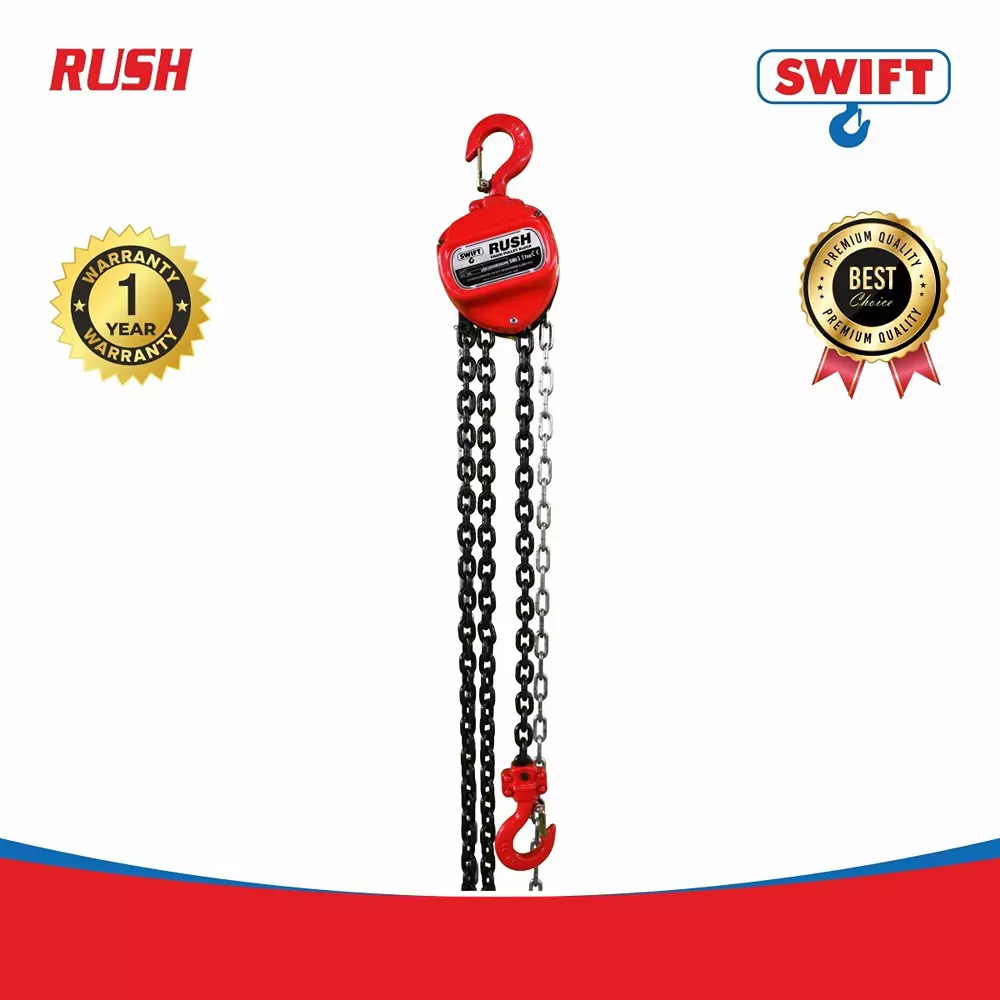 swift-rush-chain-pulley-block-500-kg-05-ton-lifting-capacity-1-no-of-fall-3-m-lifting-height