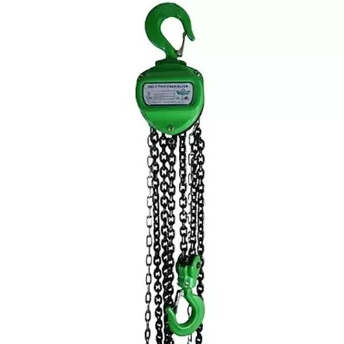 Turtle Chain Pulley Block Double Fall 5 Ton Lifting Capacity and 6 m Lifting Height