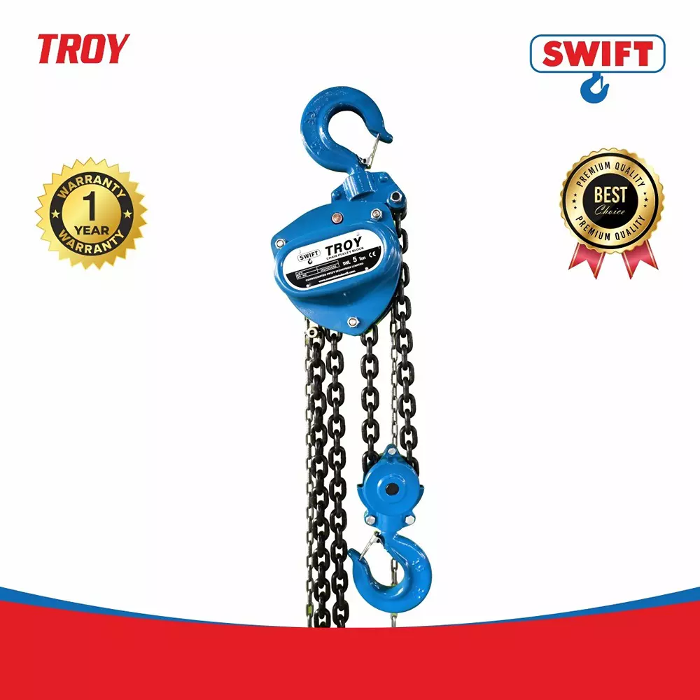 swift-troy-chain-pulley-block-5000-kg-5-ton-lifting-capacity-2-no-of-fall-3-m-lifting-height