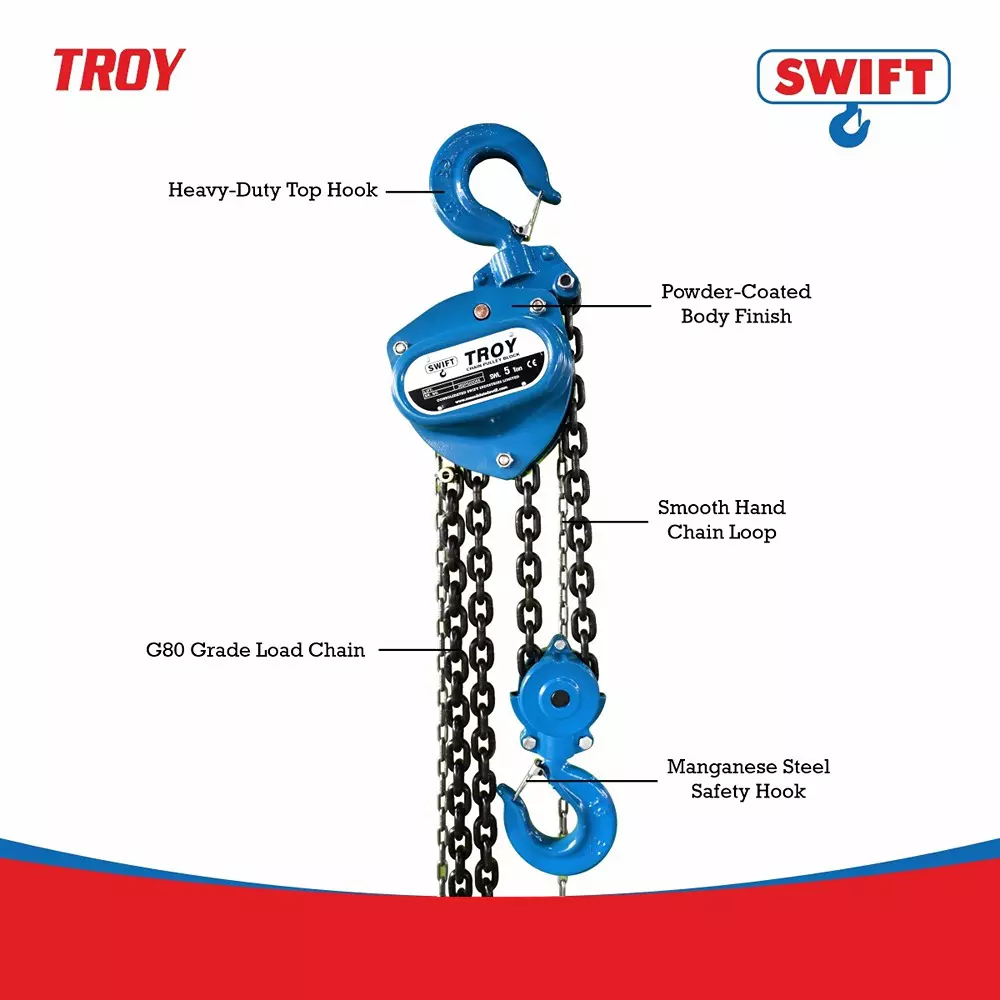 swift-troy-chain-pulley-block-5000-kg-5-ton-lifting-capacity-2-no-of-fall-3-m-lifting-height