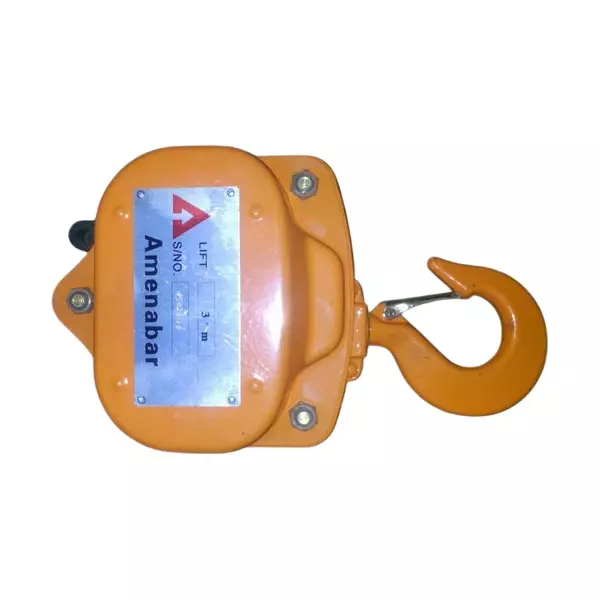 amenabar-chain-pulley-block-10-ton-10000-kg-lift-capacity-yellow-powder-coated-for-construction-area-warehouse-industrial-use