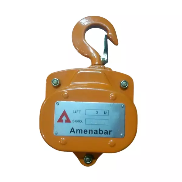 amenabar-chain-pulley-block-2-ton-2000-kg-lift-capacity-yellow-powder-coated-for-construction-area-warehouse-industrial-use