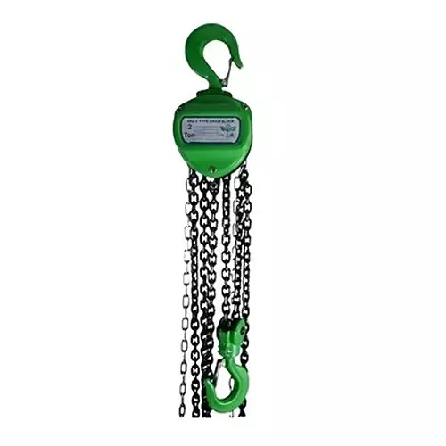 Turtle Chain Pulley Block Double Fall 2 Ton Lifting Capacity and 8 m Lifting Height