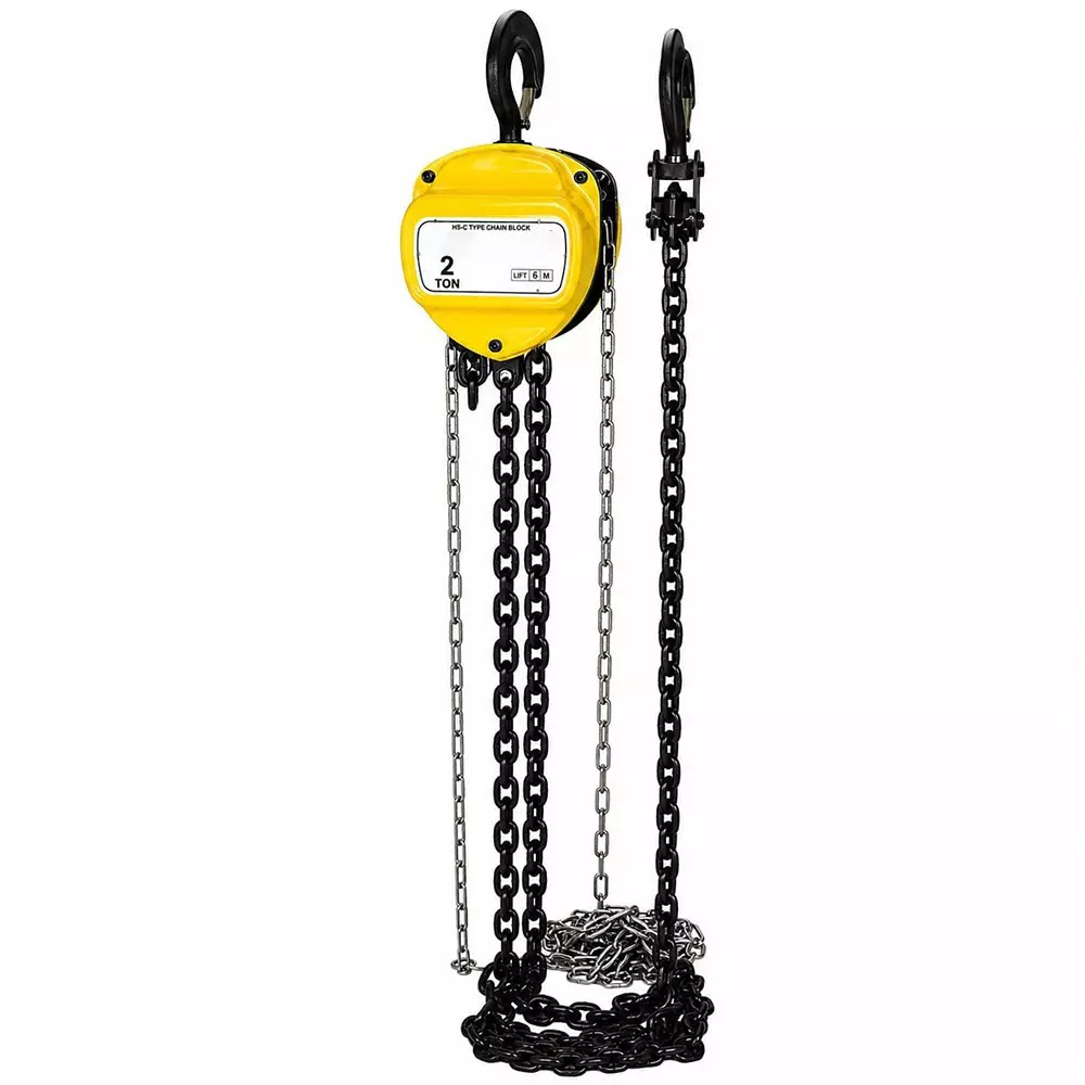 nutronics-chain-pulley-block-2-ton-2000-kg-load-capacity-6-m-lift-height-and-6-mm-chain-diameter