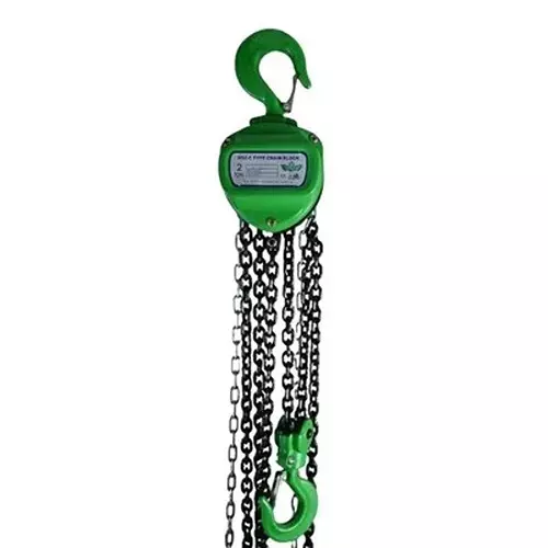 Turtle Chain Pulley Block Double 2 Ton Lifting Capacity and 3 m Lifting Height