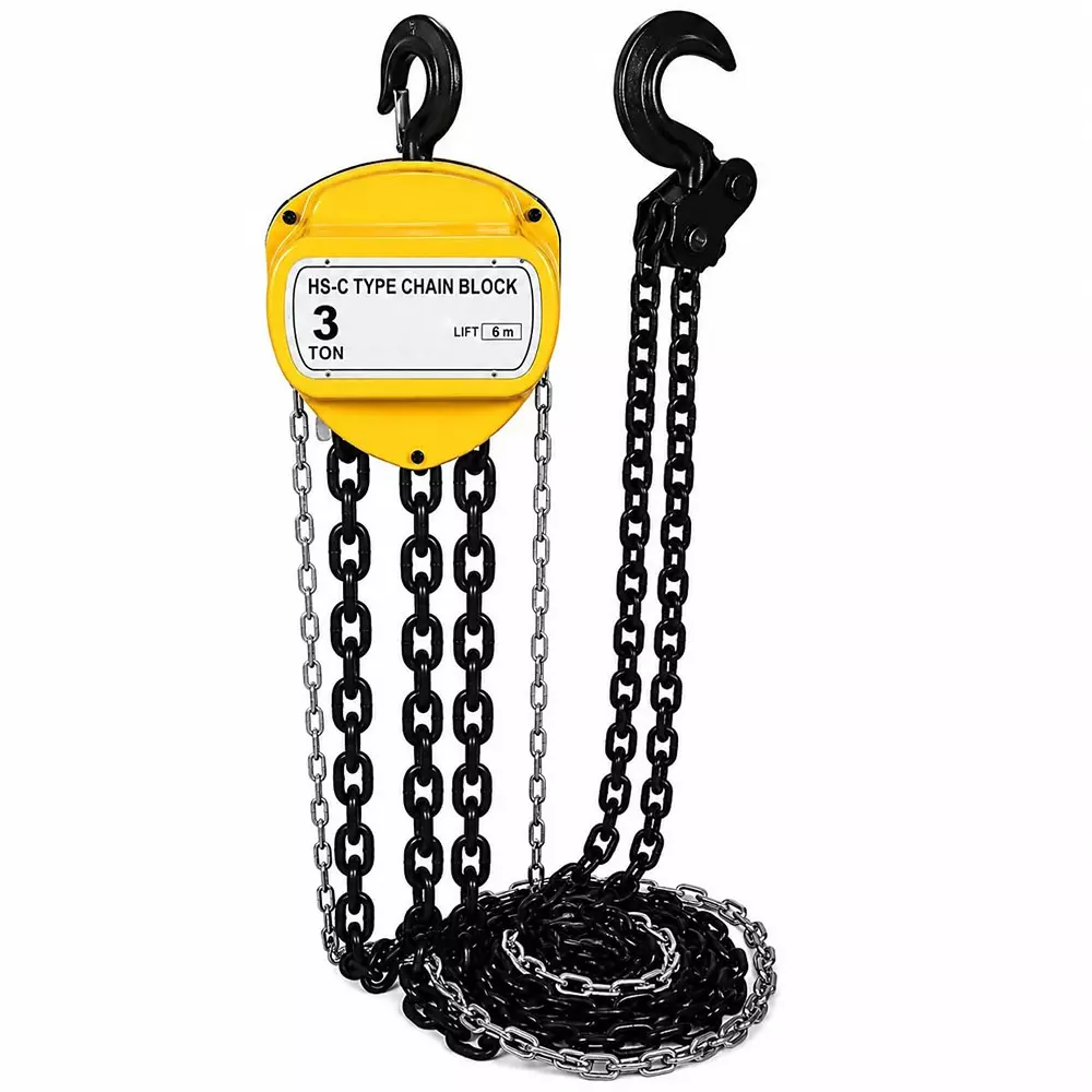nutronics-chain-pulley-block-3-ton-3000-kg-load-capacity-3-m-lift-height-and-6-mm-chain-diameter