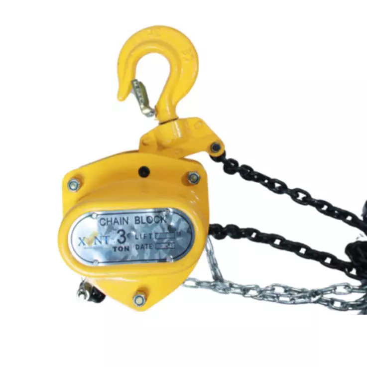 XLNT Chain Pulley 3 Ton Lifting Capacity and 4 m Lifting Height, 8 mm Double Chain, XTCP 53