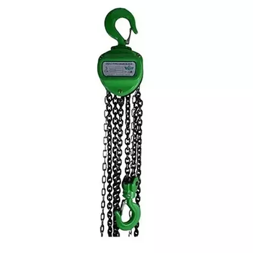 Turtle Chain Pulley Block Double Fall 3 Ton Lifting Capacity and 3 m Lifting Height