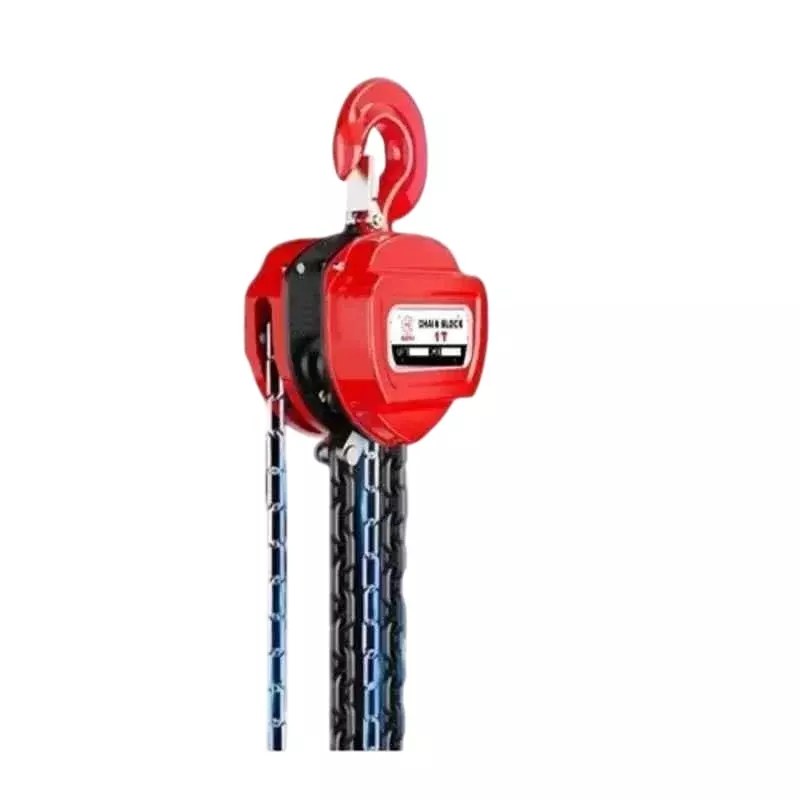 Spear 1 Ton Heavy Duty Chain Pulley Block Alloy Steel Body 3 m Lifting Height, ICB-1