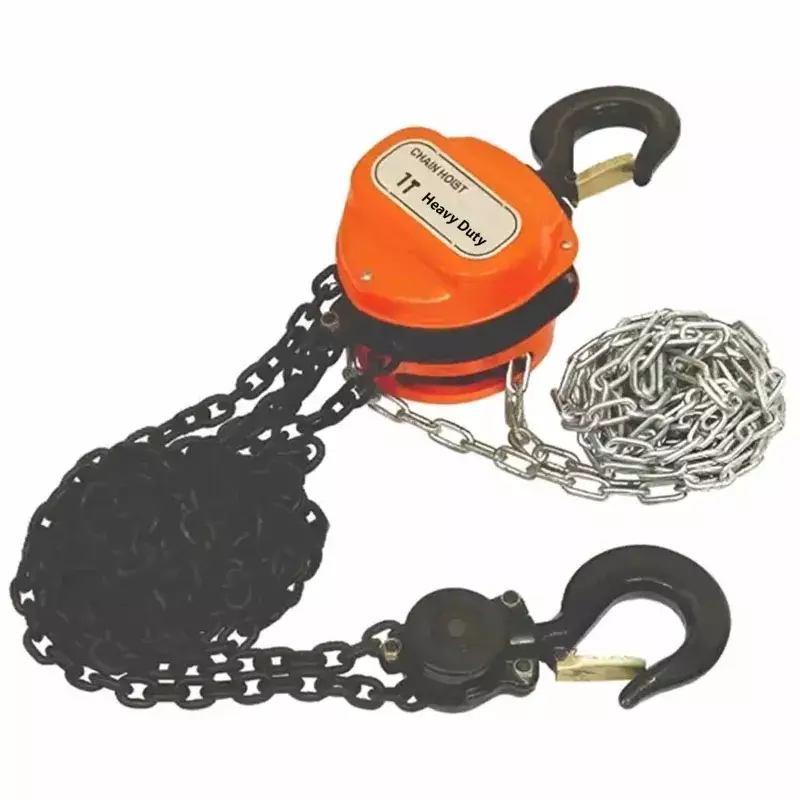 GENERIC Heavy Duty Chain Pulley Block Single Fall 3 m Lifting Height 1 Ton Capacity, TI-S1-45939