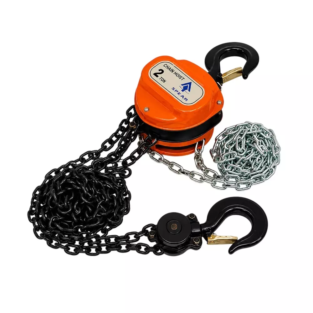 Imported Heavy Duty Chain Pulley Block Alloy Steel 2 Ton Capacity 3 m Lifting Height, ICB-2
