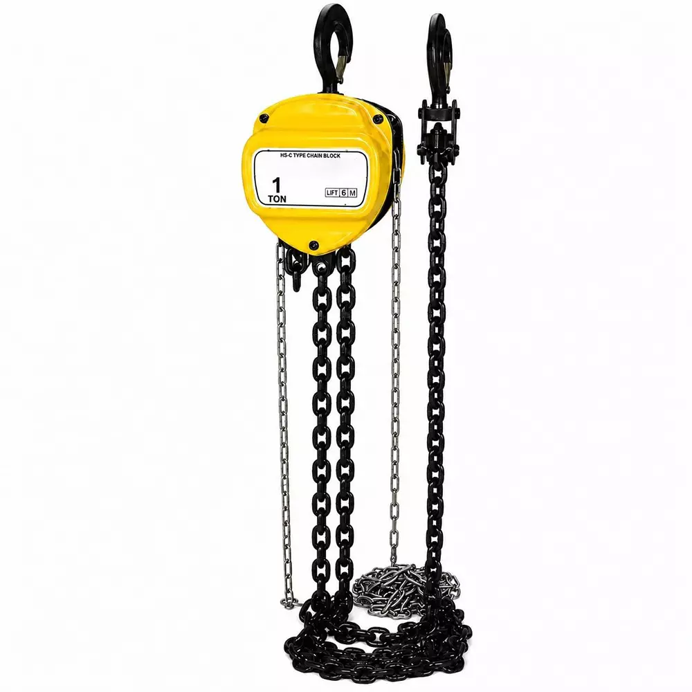 nutronics-chain-pulley-block-1-ton-1000-kg-load-capacity-6-m-lift-height-and-6-mm-chain-diameter