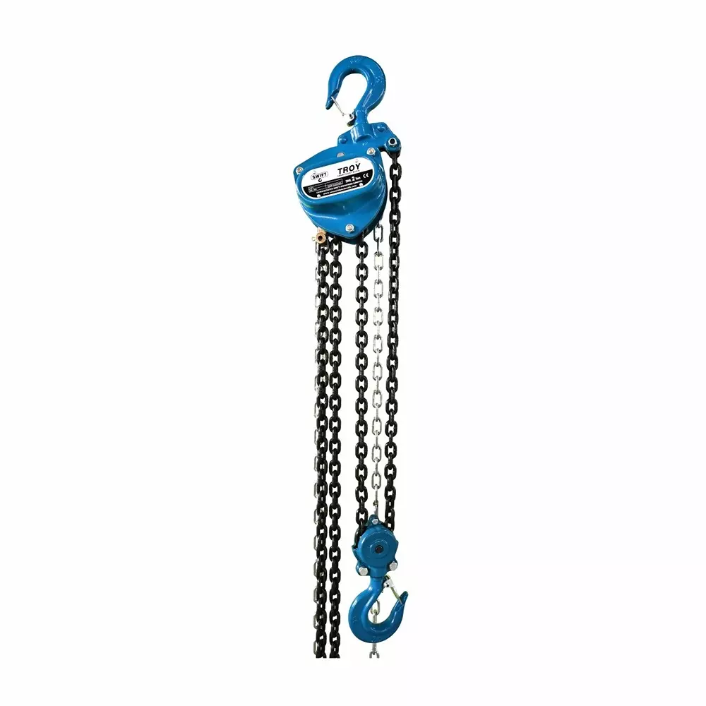 SWIFT Troy Chain Pulley Block 2000 Kg (2 Ton) Lifting Capacity 1 No. of Fall 3 m Lifting Height