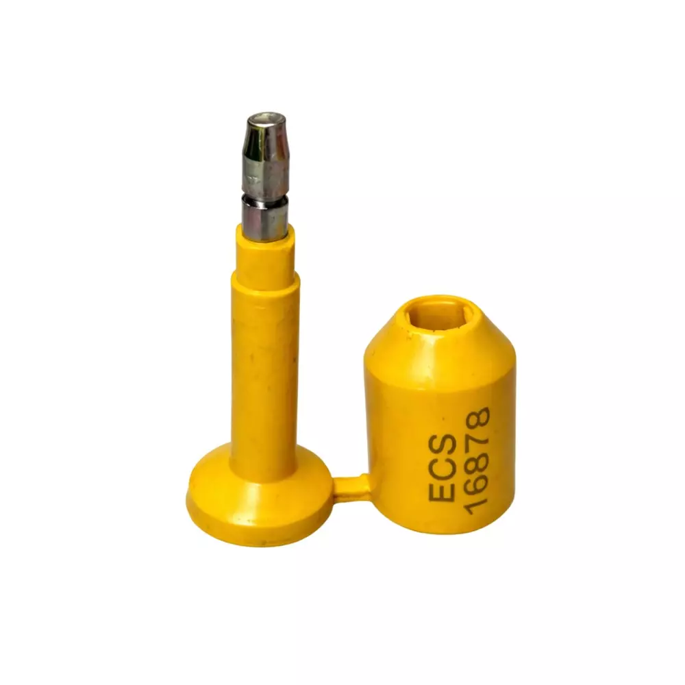 GENERIC 7 mm Locking Container Bolt Seal (Yellow) for Truck (Pack of 100)