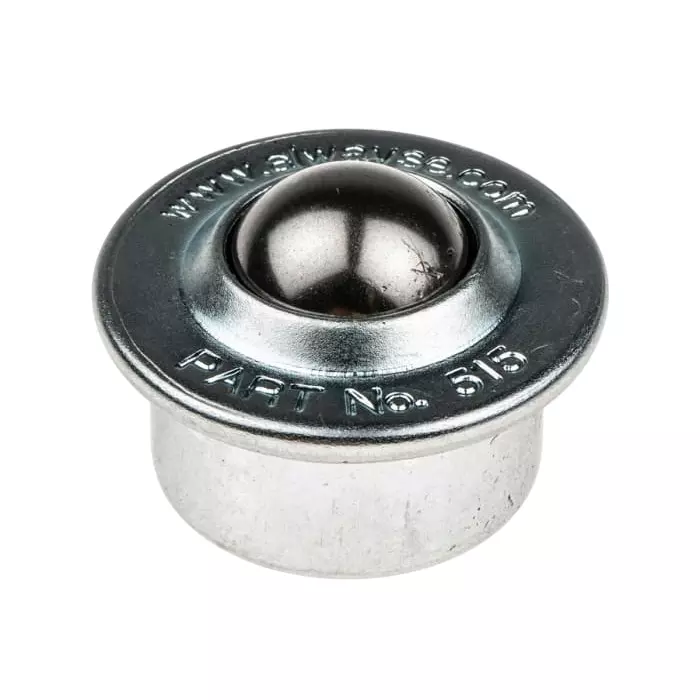 ALWAYSE Ball Transfer Unit with 15 mm diameter Steel ball, 515013