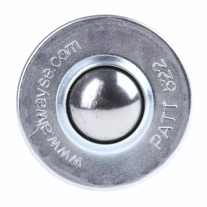 ALWAYSE Ball Transfer Unit with 22 mm diameter Steel ball, 522013