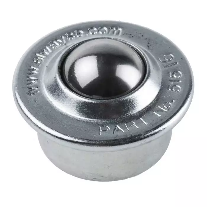 ALWAYSE Ball Transfer Unit with 15.8 mm diameter Stainless Steel ball, 515016