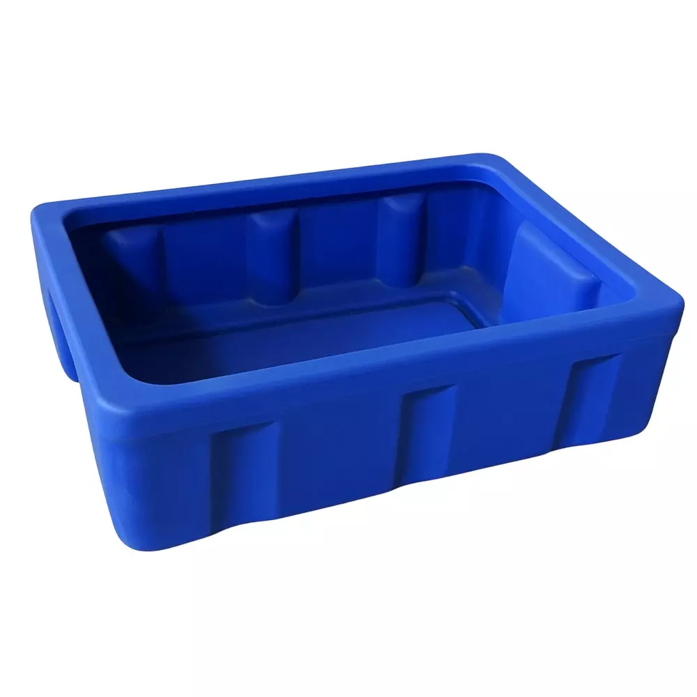 Swift Roto Plastic Crate Container 14 L Storage Capacity Blue Rectangular Shape for Storage Usage, PC-14