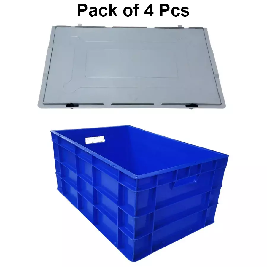 singhal-plastic-storage-crate-60x40x27-cm-rectangular-shape-blue-with-grey-lid-siplcwl_604027_p4-pack-of-4-pcs