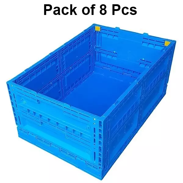 singhal-foldable-storage-crate-plastic-rectangular-shape-60x40x175-cm-blue-pfcb_6040175_8-pack-of-8-pcs