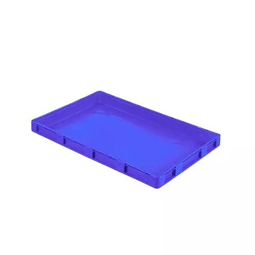 SUPREME SERICULTURE Series Crates Complete Closed 915x600x85 mm Plastic Blue, SER-906008 SCL