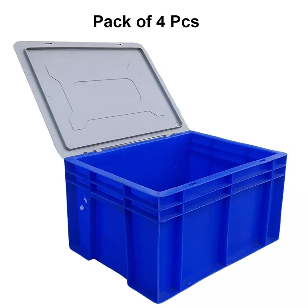 singhal-plastic-storage-crate-40x30x22-cm-rectangular-shape-blue-with-grey-lid-siplcwl_403022_p4-pack-of-4-pcs