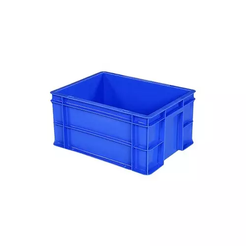 SUPREME 400X300 Series Crates Complete Closed 400X300X200 mm Plastic Blue, SCL 403020