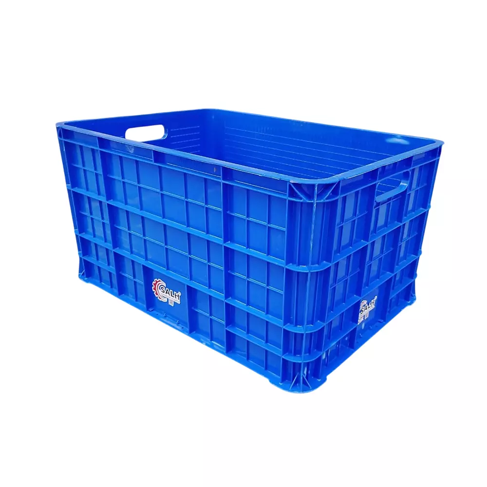 SALH 170 L Blue Plastic Crate 810 × 570 × 425 mm, SI 810570425 - 183