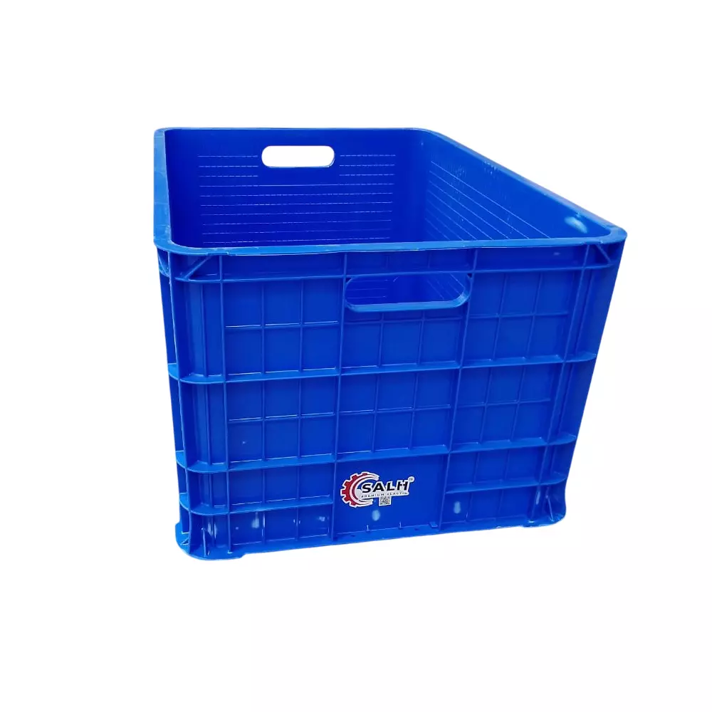SALH 170 L Blue Plastic Crate 810 × 570 × 425 mm, SI 810570425 - 183