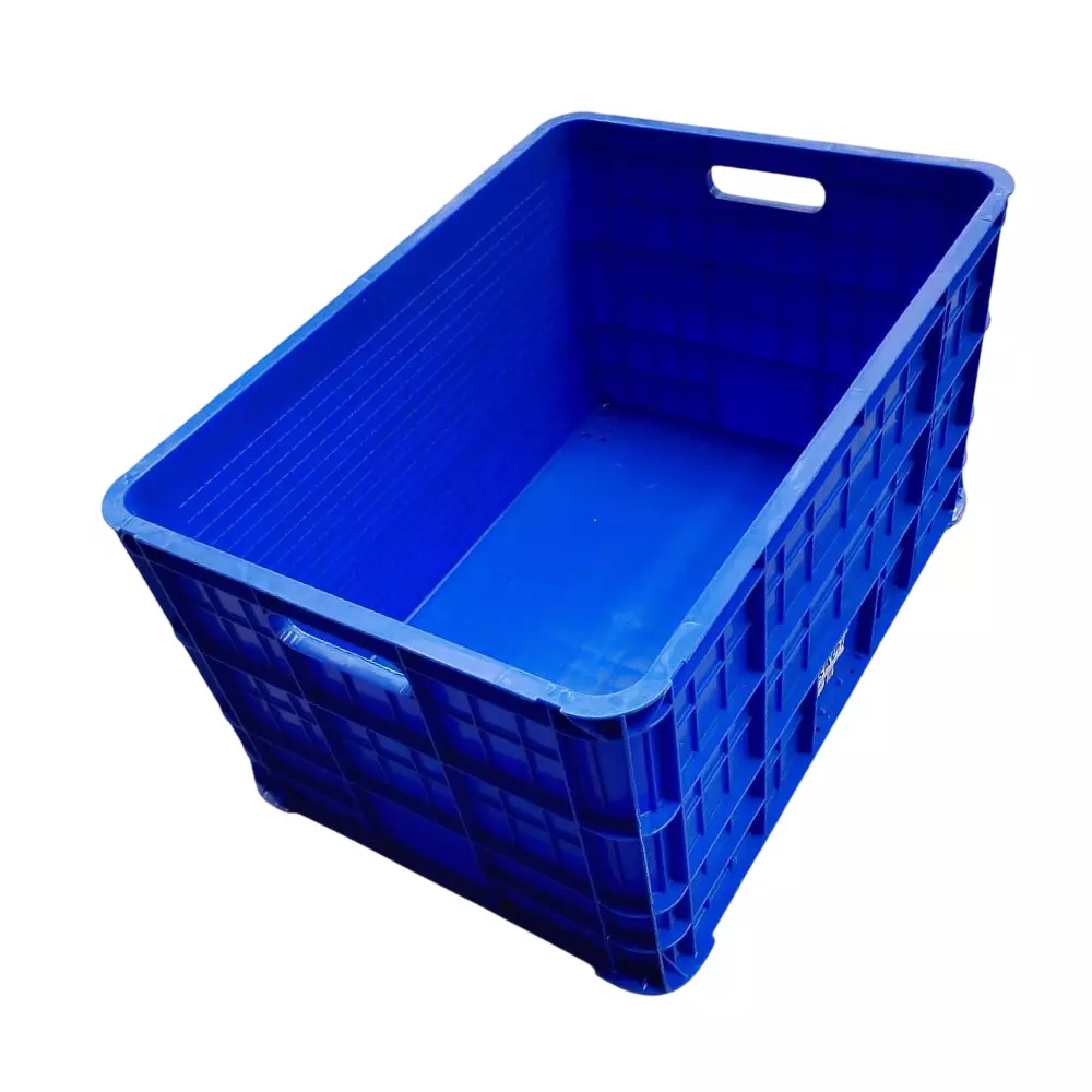 SALH 170 L Blue Plastic Crate 810 × 570 × 425 mm, SI 810570425 - 183