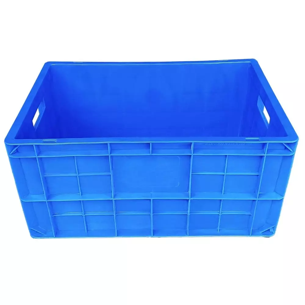 singhal-portable-storage-crate-plastic-rectangular-shape-50x325x25-cm-blue-siplc_503225_p6-pack-of-6-pcs