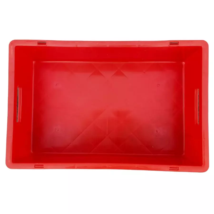 SINGHAL Multipurpose Plastic Storage Bin Red 19 L Capacity 500x325x150 mm