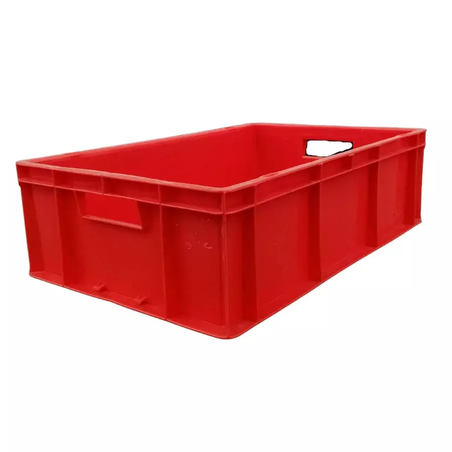 SINGHAL Multipurpose Plastic Storage Bin Red 19 L Capacity 500x325x150 mm