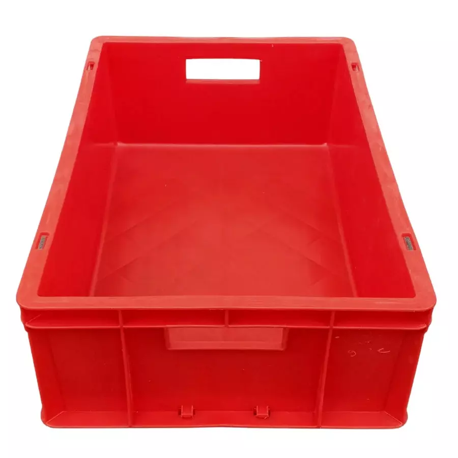 SINGHAL Multipurpose Plastic Storage Bin Red 19 L Capacity 500x325x150 mm