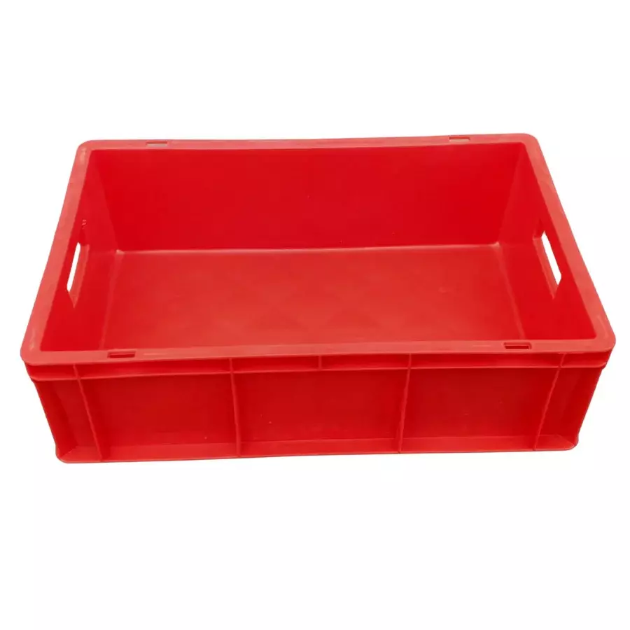 SINGHAL Multipurpose Plastic Storage Bin Red 19 L Capacity 500x325x150 mm