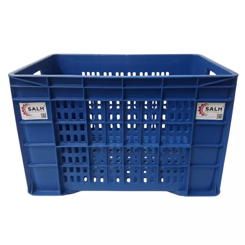 SALH 52 L Blue Plastic Crate 540 × 395 × 345 mm, SI 540395345 -52